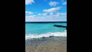 Lake Michigan turquoise blue beauty. Michigan Travelist.