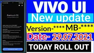 ViVO UI new update version: vivo rev 1.70.9(86.38GB)|Vivo ui and new update
