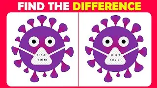 Guess & Find the Difference in These Pictures Spot&Find Brain Teaser World Riddles IQ TopTest  Brain