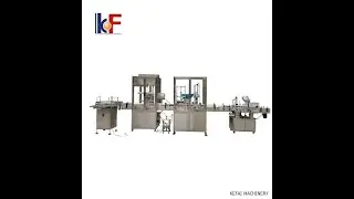 7ml Vial Liquid Filling Machine Automatic Injectable Liquid Filling with Rubber Stoppering Machine