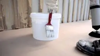 Painting a facade -- step by step