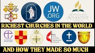 THE TOP 20 RICHEST CHURCHES IN THE WORLD ! 2025 UPDATED LIST