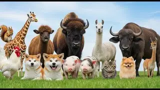 Animal Sounds: Lion, Dog, Cat, Elephant, Monkey, Zebra, Fish