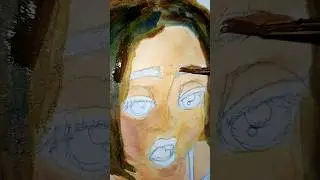 Mirror selfie aesthetic Watercoloring #sajni #aesthetic #watercolorpainting #painting