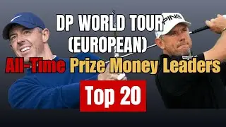 DP World Tour All Time Prize Money Leaders Through 2025 Season  Top 30