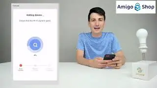 Amigo e-Shop- 9W RGB+C+W Smart Energy Saving Light Compatible with Alexa and Google Assistant