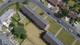 DJI mini 2 4k 30fps Warrington test flight