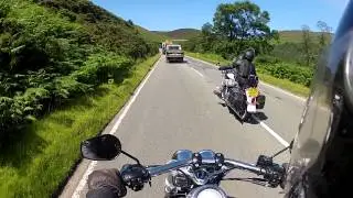 Llangollen to the Ponderosa cafe via the Horseshoe Pass