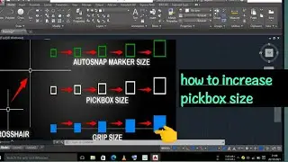 how to increase pickbox size. sarc tech