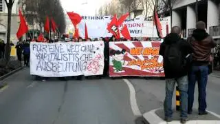 Anti WEF Demo Luzern 2010