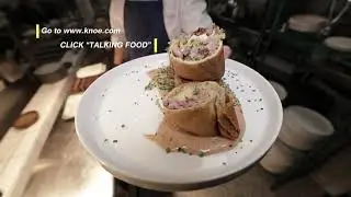 Boudin & Pepper Jack Cheese Chimichangas with Creole Sauce
