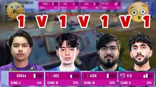 HORA vs DRS vs ASI8 vs VLR | What a crazy last fight 🔥🔥#hora #drs #horaaesports #pubgmobile