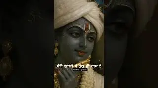 मेरी सांसों में तेरा ही नाम रे #jai #shreee #krishna ##shortvideo #ytshorts