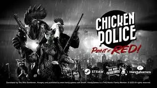 CHICKEN POLICE - LAUNCH TRAILER // Gameplay Trailer // 2020 Indie Adventure Game