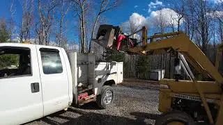 Removing The Old Bed off my Service Truck, Then Modifying a Chassis Cab Bed to Fit