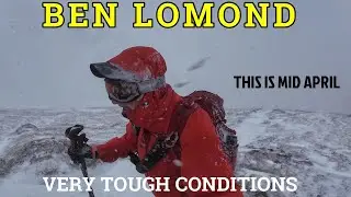 Ben Lomond 14.4.24/Very tough conditions/Hiking