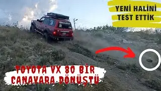 Toyota VX 80'i Modifiye Sonrası Teste Soktuk ( Tırmanma Testi )