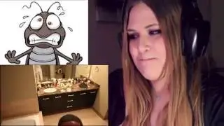 COCKROACH PRANK ON GIRLFRIEND -REACTION!!