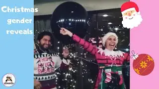 CHRISTMAS BABY GENDER REVEAL  pt2 / PREGNANCY SURPRISE ANNOUNCEMENT 2017