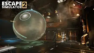 Escaping Destroyed Spaceship Get's Tricky ~ Escape Simulator 2 (Stream)