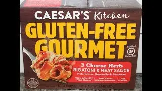 Caesar&rsquo;s Kitchen Gluten-Free Gourmet: 3-Cheese Herb Rigatoni & Meat Sauce Review