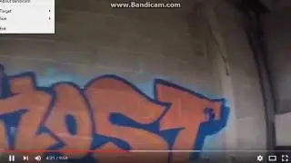Grafitti Bombing - GHOST EA Abandoned Sewrage Plant