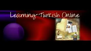 Turkish lessons daily life exercises 13