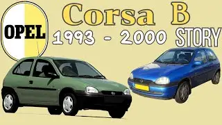 Округлые очертания культового автомобиля Opel 90-х годов — история Opel Corsa B (1993–2000)