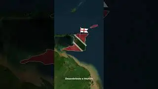 Trintade e Tobago #descobrindoomundo #mapa #trintadeetobago
