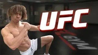 Спортсмен по калистенике пробует тренировки UFC