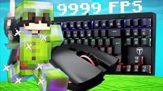 Clicky Keyboard + Mouse ASMR Sounds - Speed Bridging, PvP, Clutches | Bedwars