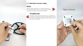 New design of UL/Cul listed Zigbee LED driver : The integration of power supply and decoder