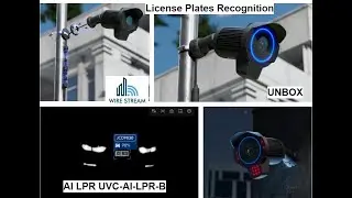 AI LPR UVC-AI-LPR-B Ubiquity License Plate Recognition Camera