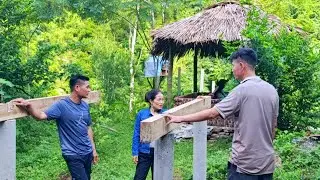 With the advice and help of Mr. KONG. I believe this relaxing cabin will be completed soon