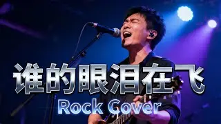 谁的眼泪在飞 - Meng Ting Wei | Rock Cover (Male Version)