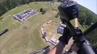 Paintball death from above - Oklahoma DDay 2017 door gunner challenge