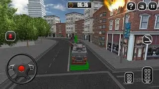 Fire Truck Driving School 911 Emergency Response - Strange Firefighter Truck - Android Gameplay