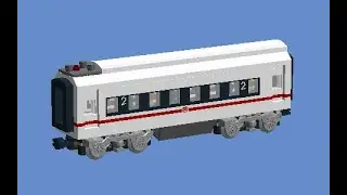How To Build A Lego DB Class 412 (ICE 4) Passenger Car 1/2🇩🇪