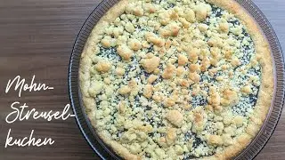 MOHNSTREUSELKUCHEN | Vegan | The Chops
