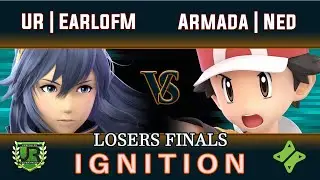 Ignition #177 LOSERS FINALS - UR | EarlofM (Lucina) vs Armada | Ned (Pokemon Trainer)