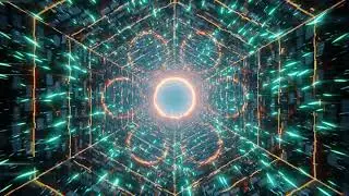 Space Tunnel Time Warp - No Copyright Royalty Free Video Loops HD