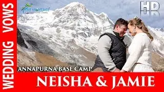 Jamie weds Neisha in Annapurna Base camp