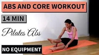 14 MIN ABS AND CORE WORKOUT AT HOME // NO EQUIPMENT // PILATES ABS // SEATED ABS Challenge!