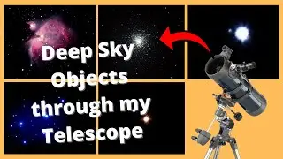 Deep Sky Objects through Telescope | Celestron Astromaster 114 eq