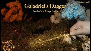 The Light of Valinor: Galadriel's Dagger Metal Replica Showcase | LOTR Collection