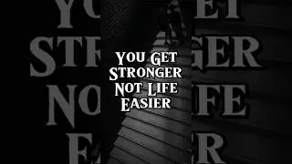 Life Won&rsquo;t Get Easier &mdash; You Get Stronger #motivationalspeech