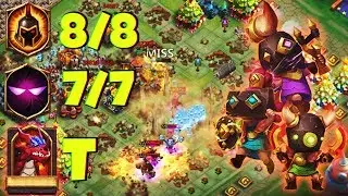 Rowdy Rascals | 8 WG | 7 unholy pact | Maxed out | HBM T | CASTLE CLASH