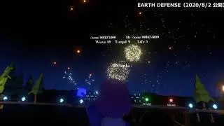 バーチャルSNS clusterでワールド散歩「EARTH DEFENSE」 #ヨウアオイ