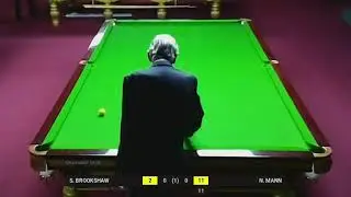 RIBSA - EUROPEAN OPEN BILLIARDS - S. BROOKSHAW vs N. MANN