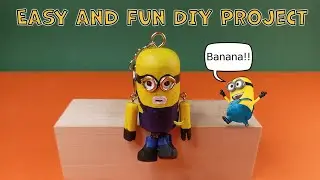 How To Make a Cute Wooden Minion